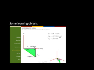 Some learning objects 