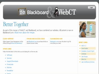 Blackboard&WebCT 