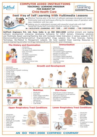 E learning brochure_child health care