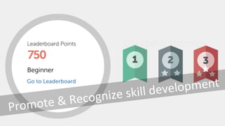 Promote & Recognize skill development