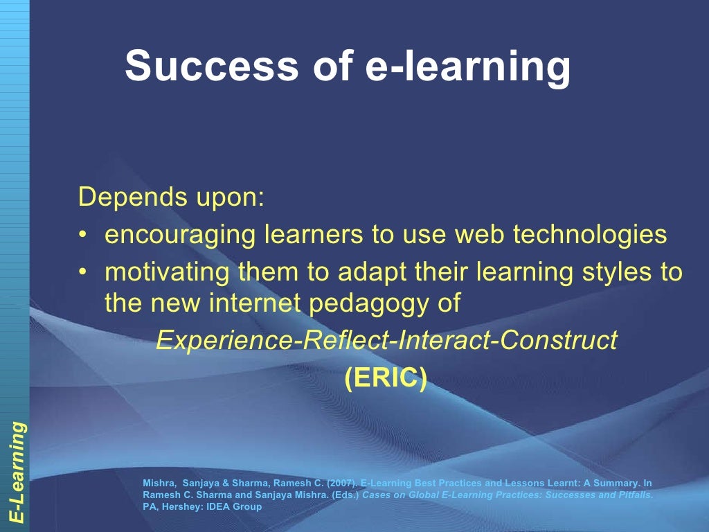 Elearning Defined