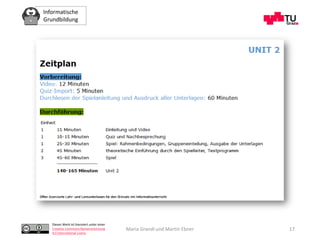 Ein offenes Schulbuch für den Informatikunterricht und weitere Aktivitäten der TU Graz zu Förderung informatischer Bildung