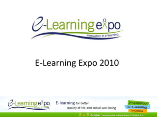 E-Learning Expo 2010 