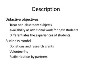 categorized by subject and student's grade (K12)  