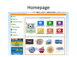 Game-based, continuous interaction to foster attention Target users: low grade students 