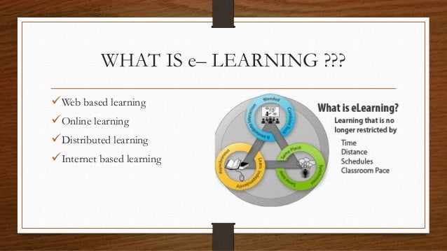 ppt on e learning presentation online education powerpoint presentation
