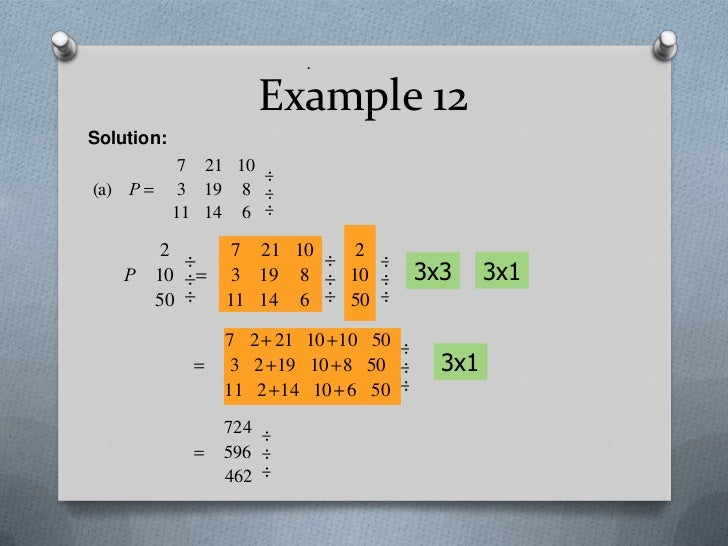 E Learning Matrices Part 2