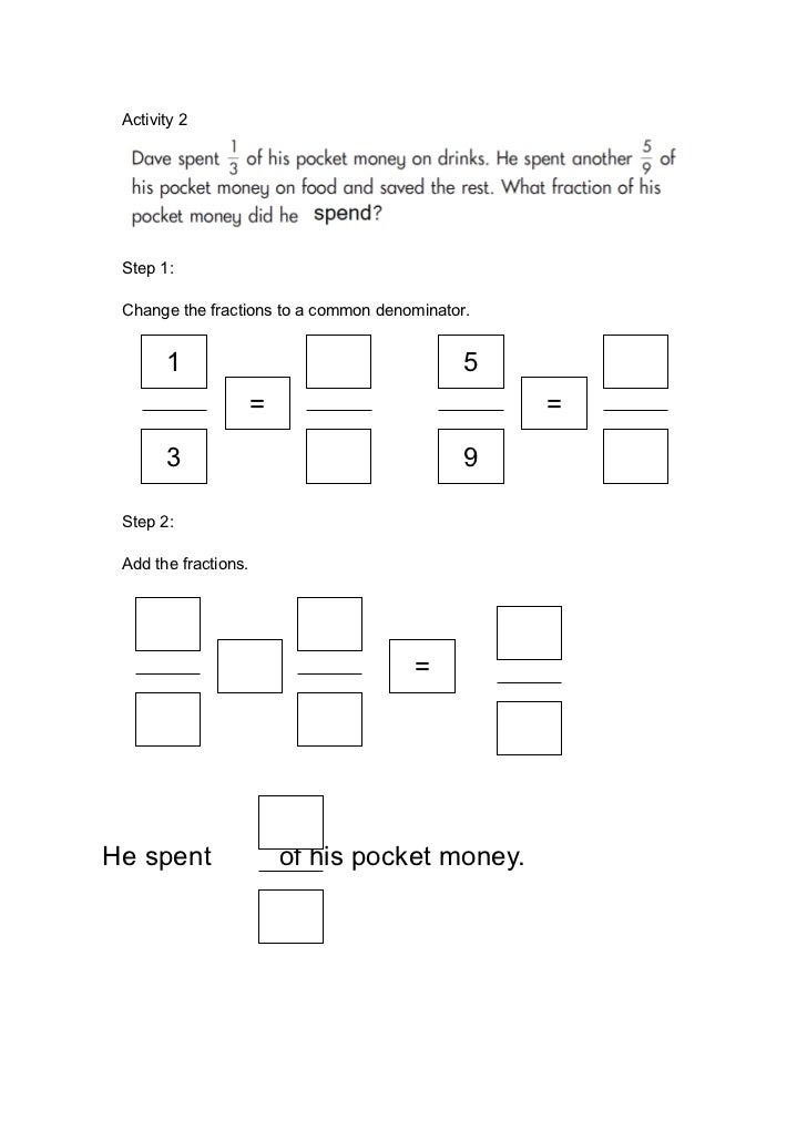 Elearning Problem Sums Fma