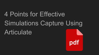 Simulation based assessment | PPTX