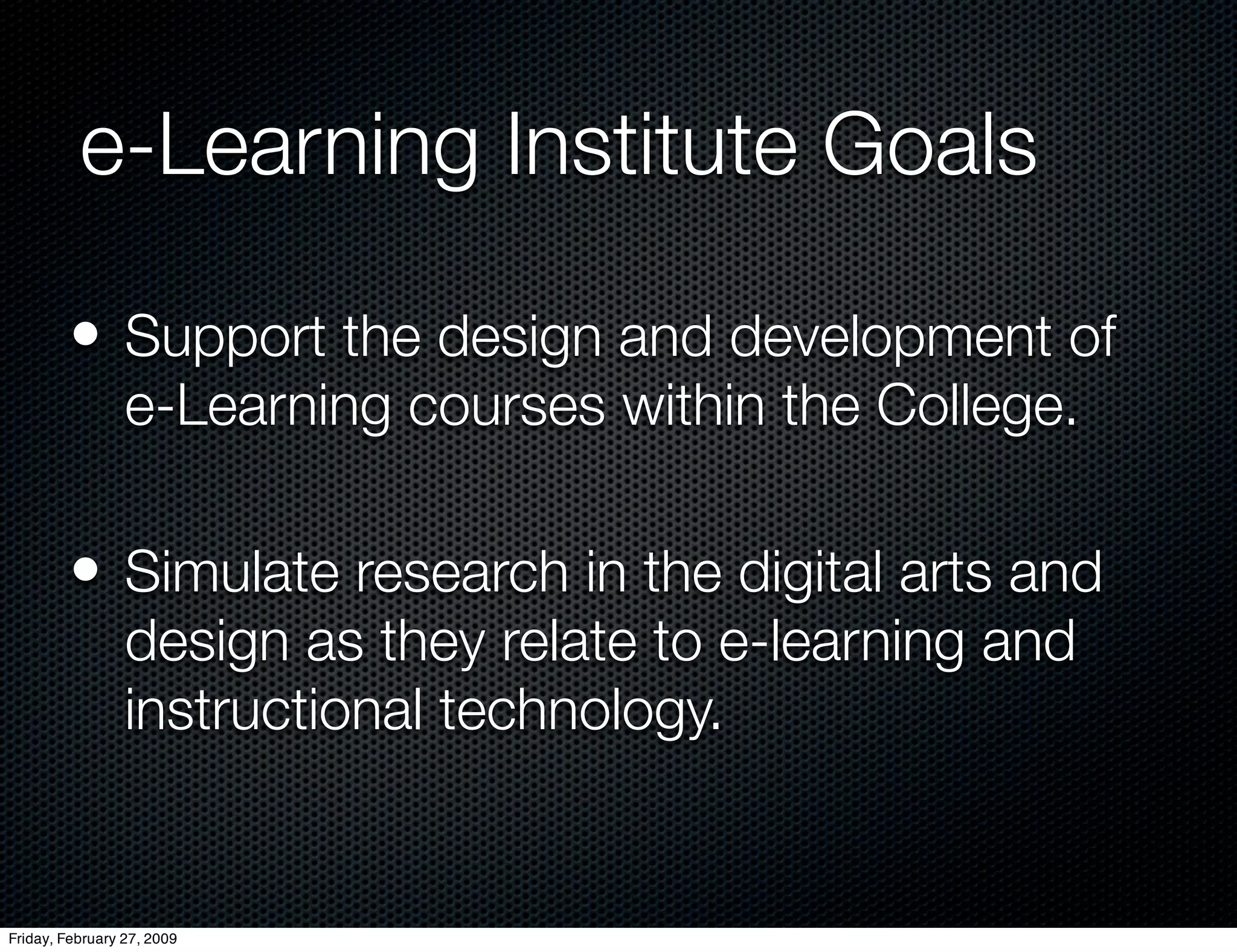 E Learning Strategic Thinking