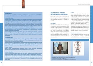 E-LEARNING INNOVATIVA




                                                                                                                                                                                                                                                                                               D I G I T A L E
                                                                                                                                                                ALCUNI CASI DI UTILIZZO                                                   La sfida
                        Aree di utilizzo                                                                                                                                                                                                  La formazione del cliente all’uso delle mac-
                        I macro settori in cui è sensibile la esigenza di e-learning in Italia possono essere considerati le aziende, la Pubblica               DELL’E-LEARNING INNOVATIVA
                                                                                                                                                                                                                                          chine, sia presso la sede, sia presso i clienti
                        Amministrazione, il mondo della sanità e il mondo dell’Istruzione (Università e Scuola).
                                                                                                                                                                Di seguito riportiamo brevemente alcuni                                   è indispensabile: l’estesissima rete di vendita
                        Il settore delle aziende                                                                                                                esempi importanti di recenti applicazioni                                 rende intuibile quali possano essere i costi
                        In generale, è possibile affermare che le aziende sono il vero motore della crescita del mercato dell’e-learning con investimenti       dell’e-learning ‘innovativa’ in Aziende in-                               di ogni trasferta necessari per la formazione




                                                                                                                                                                                                                                                                                               I N N O V A Z I O N E
                        che rappresentano più del 90% della spesa complessiva (373,6 milioni di euro nel 2005, 440 milioni stimati per il 2006).                dustriali.                                                                e, dal punto di vista del cliente, i costi legati
                        I maggiori fruitori della formazione a distanza sono il personale tecnico-operativo e gli impiegati; crescono i quadri,                                                                                           all’assenza dal luogo di lavoro dei propri
                        mentre i dirigenti confermano la loro tendenza negativa. I contenuti erogati vertono soprattutto su materie tecniche quali
I N N O V A Z I O N E




                                                                                                                                                                GD (studio)                                                               operatori in formazione presso la sede.
                        l’informatica, su discipline economico-aziendali (area marketing, commerciale, manageriale, assicurazioni, finanza,                     GD è leader mondiale nelle macchine per                                   Per tale motivo è stata sperimentata la realizza-
                        banking) e sulle lingue straniere. In linea generale, la tendenza delle aziende è quella di adottare una soluzione che
                                                                                                                                                                la produzione ed il confezionamento delle                                 zione di un corso on line con l’obiettivo di de-
                        combina, in base alle esigenze, l’acquisto di corsi a catalogo e la produzione di corsi ad hoc.
                                                                                                                                                                sigarette. La ditta garantisce un’eccellente e                            finire quali argomenti dell’attività formativa me-
                        Le aziende sembrano preferire l’integrazione tra le due principali modalità: l’aula tradizionale può essere lo strumento
                        ideale per la trasmissione di un certo tipo di conoscenze – frutto di esperienze, di culture, di riflessioni – difficilmente            costante qualità del prodotto, anche grazie                               glio si prestano ad essere erogati in modalità e-
                        trasmissibile attraverso interfacce tecnologiche.                                                                                       alla stretta collaborazione con i propri                                  learning e valutarne l’efficacia ed efficienza.
                        L’introduzione delle nuove tecnologie sembra vista non tanto in chiave sostitutiva, quanto integrativa, ovvero come                     clienti che si traduce nell’ascoltare le loro
                        potenziamento dell’aula: esse permettono il superamento di barriere spazio-tempo, liberando lo studente dal vincolo                     richieste, sviluppare nuove soluzioni, pia-                               Come è stato realizzato
                        dell’aula per i contenuti che non richiedono forte interazione e andando a impattare positivamente sull’efficienza dei                  nificare, raggiungere insieme gli obiettivi fu-                           È stato progettato e realizzato un corso on
                        percorsi formativi.                                                                                                                     turi e fornire l’adeguata formazione all’uso                              line con un elevato numero di contenuti
                                                                                                                                                                delle macchine.                                                           multimediali (filmati e simulazioni) soprat-
                        Il mondo della sanità
                        La necessità di mantenere il personale sanitario in costante aggiornamento scientifico e tecnologico ha indotto il
                        legislatore ad identificare ed elaborare, sulla base di indicazioni dell’Unione Europea, un percorso formativo ben definito              FIGURA 4 - SIMULAZIONE DEL PROCESSO DI MONTAGGIO E SMONTAGGIO DI MACCHINARI COMPLESSI
                        e ormai noto come ECM (Educazione Continua in Medicina).
                        Questa programmazione ha l’intento di garantire e monitorare la qualità della formazione del personale che opera nelle
                        strutture sanitarie in termini di competenza, aggiornamento, capacità pratiche e relazionali, allo scopo di tutelare
                        maggiormente l’utente delle strutture sanitarie e garantire un migliore standard qualitativo del personale.
D I G I T A L E




                        Il sistema scolastico
                        Esistono dei prodotti per autoapprendimento estremamente efficaci. Tali prodotti non stimolano l’apprendimento
                        collaborativo, ma piuttosto il valore da acquisire, permettendo all’utente di capire e imparare.

                        Il sistema universitario
                        La laurea on line può presentare molti limiti rispetto a quella vissuta ‘dal vivo’. Una laurea a distanza conseguita con Università
                        prestigiose ha però l’indubbio vantaggio di abbassare i costi elevatissimi e abbattere le difficoltà legate alla distanza fisica.
                        Una utilizzazione molto interessante è poi la sua applicazione al settore del post-laurea e dei Master. Il master è infatti lo studio
                        per chi, coinvolto in un ambiente lavorativo, non ha possibilità di spostarsi oppure può dedicare tempo solo in ore non lavorative.       • Montaggio della flangia - inserimento dei cuscinetti nella sede - montaggio coperchio
                        Con un impegno relativo e un sistema efficace di formazione on line, l’utente può raggiungere eccellenti risultati con                    • Montaggio cuscinetto sulla flangia - bloccaggio ghiera
                        vantaggi notevoli.                                                                                                                        • Inserimento del cuscinetto nel supporto - montaggio piattello (O-RING, flange, cuscinetto)


20                                                                                                                                                                                                                                                                                                      21
 