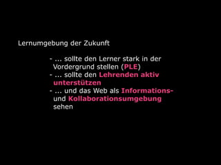 e-Learning - Trend oder Notwendigkeit