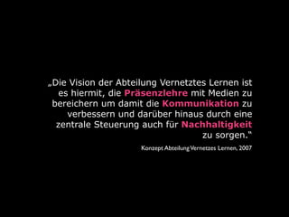 e-Learning - Trend oder Notwendigkeit