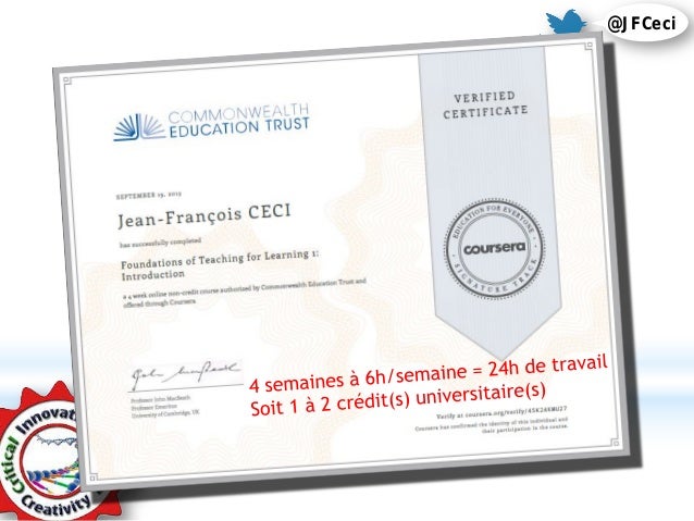 Forum Elearning Tunis 2014 Certification Et Credits Universitaires