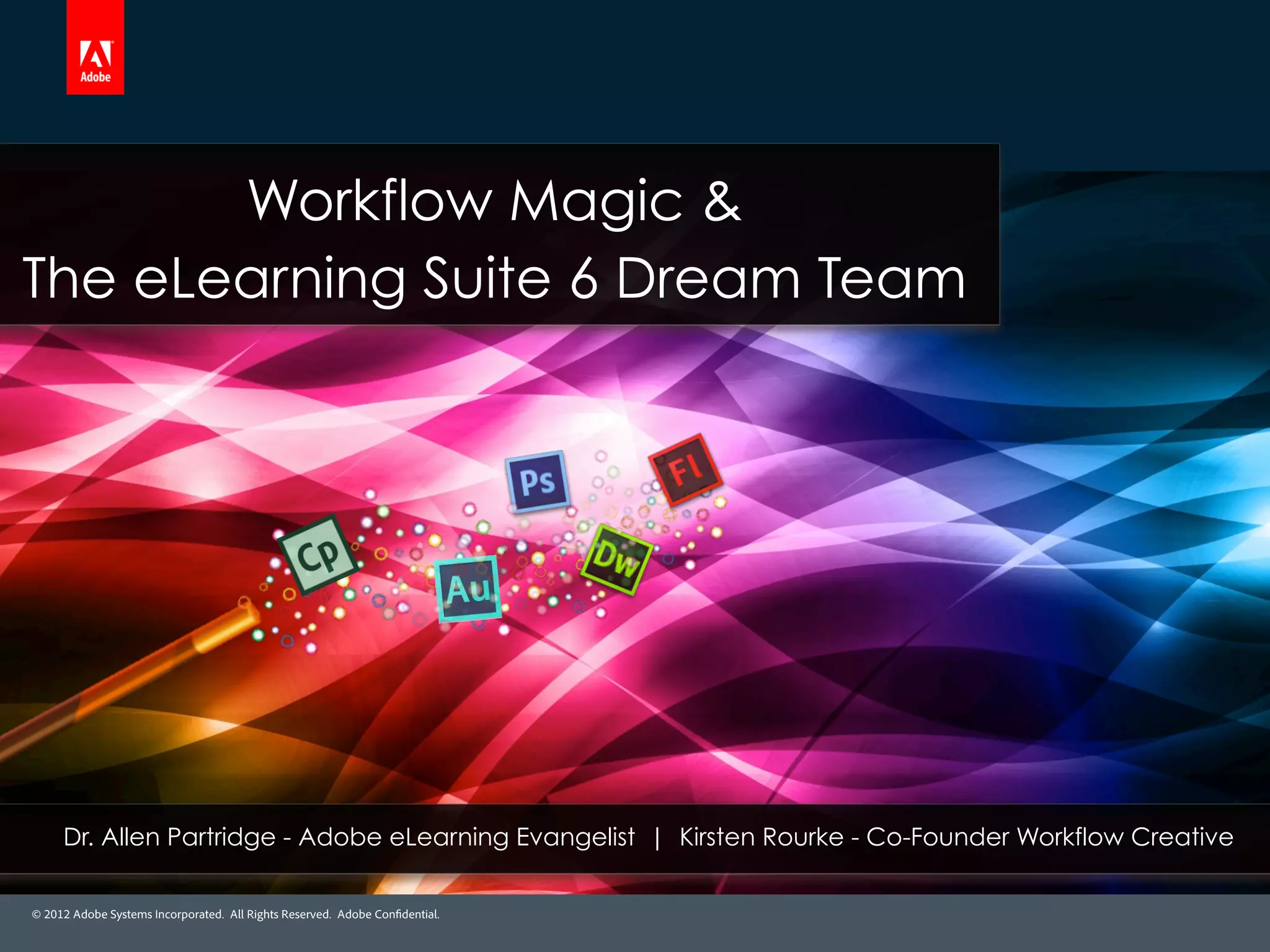 eLearning Suite 6 Workflow PPT