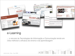 E Learning Workshop 9jan2009 Storrao