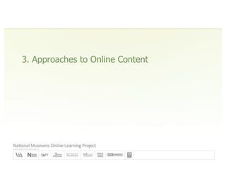 3. Approaches to Online Content 