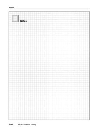 Section 1




1-30        TOYOTA Technical Training
 