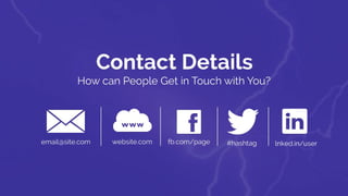 Lightning and Thunder Presentation Template | PDF
