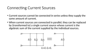 Current Source Component Comprehensive Introduction to Electric Circuit Analysis and Components ...
