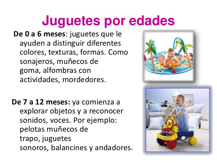 juguetes por edades