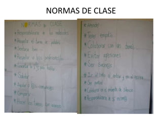 NORMAS DE CLASE
 