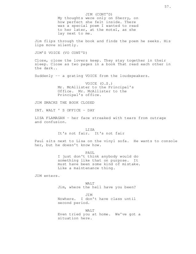 Election Screenplay For Educational Purposes Only