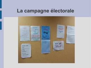 La campagne électorale