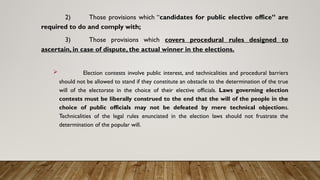 INTRODUCTION TO ELECTION LAW AND OMNIBUS ELECTION | PPTX