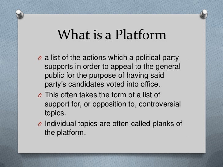 Election 2011 Platforms election-2011-platforms