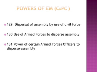 Executive Magistrates in election process | PPT