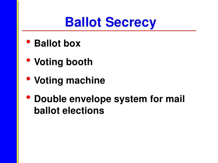 Election Presentation Election Presentation