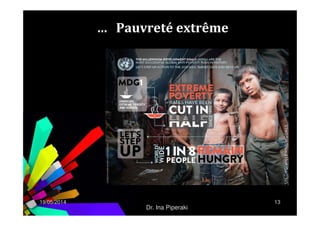 … Pauvreté extrême
19/05/2014 13
Dr. Ina Piperaki
 