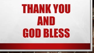 THANK YOU
AND
GOD BLESS
 