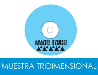 AMON TOBIN

MUESTRA TRIDIMENSIONAL

 