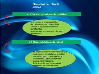 manual de calidad y plan de la calidad | PPTX