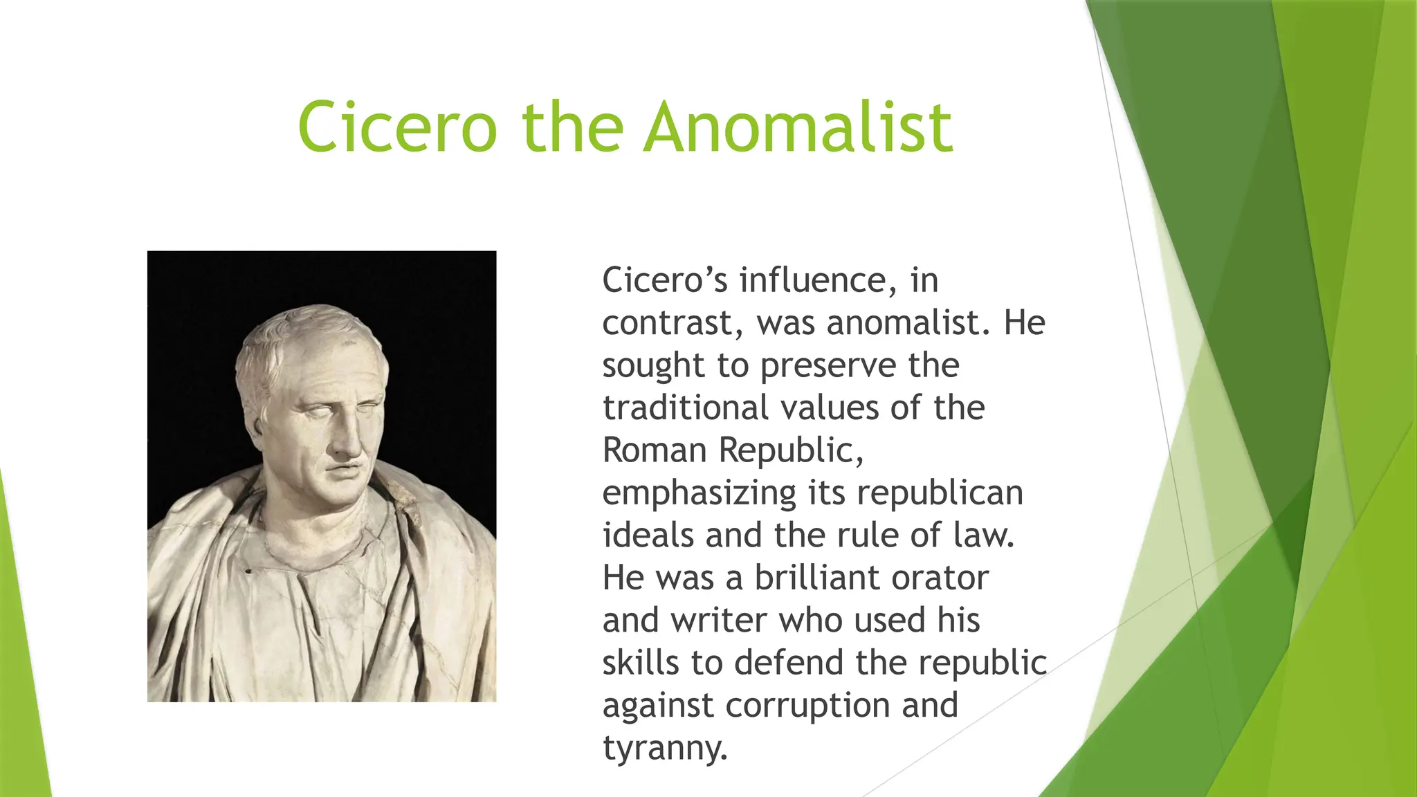 Influences : Analogist vs. Anomalist in Elective 11 | PPTX