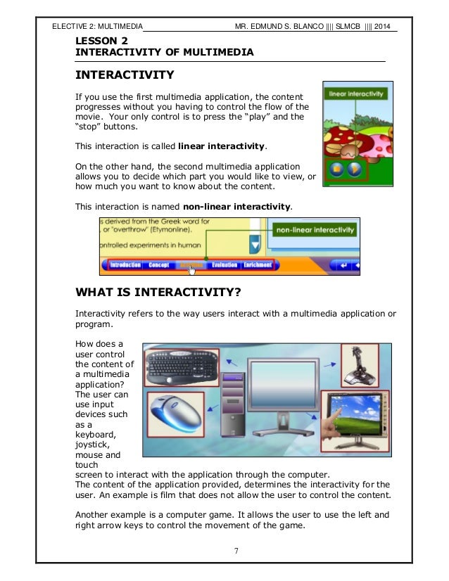 Elective 2 Multimedia