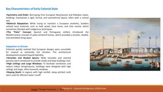 Comprehensive Overview of Colonial Architecture and Its Socio-Cultural ...