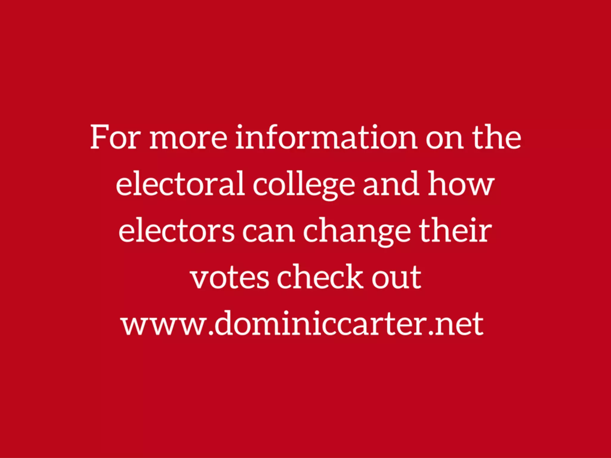 Electoral College Explained: Play And Learn Today - s5npa62