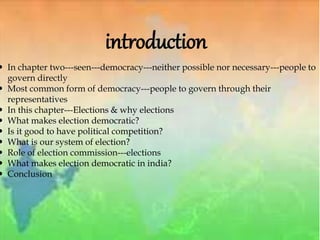 Electoral politics | PPT