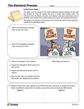 Electoral Process iCivics | PDF Electoral Process iCivics | PDF