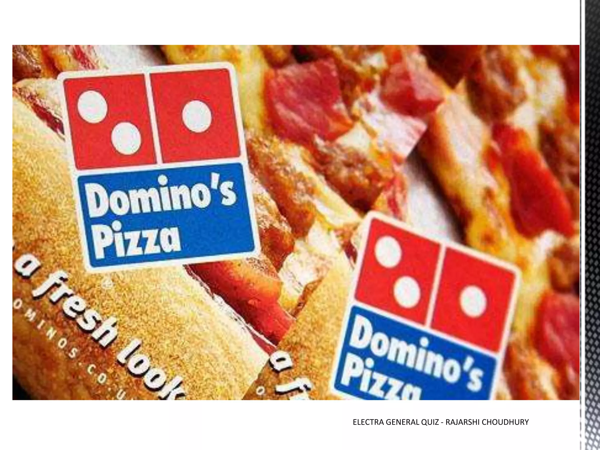 ELECTRA GENERAL QUIZ - RAJARSHI CHOUDHURY
 