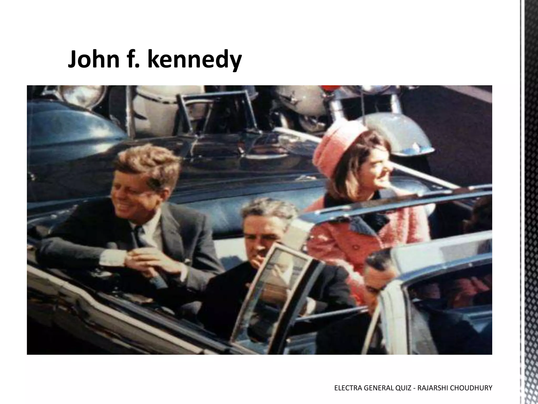 ELECTRA GENERAL QUIZ - RAJARSHI CHOUDHURY
 