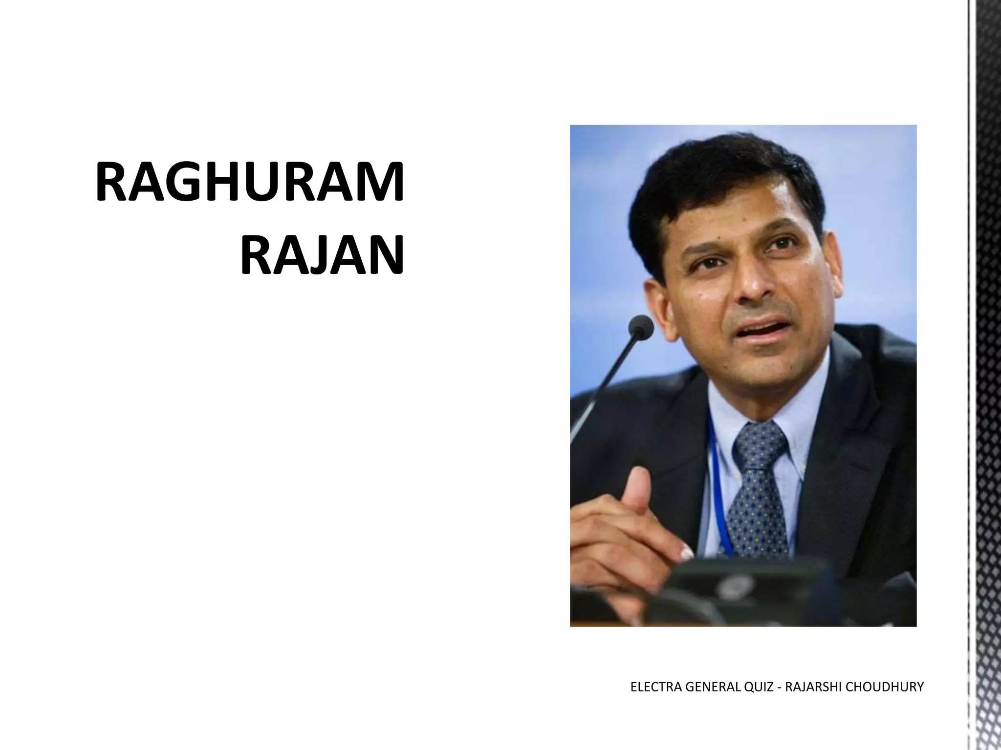 ELECTRA GENERAL QUIZ - RAJARSHI CHOUDHURY
 