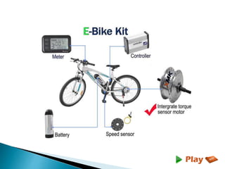 electric bicycle design ppt