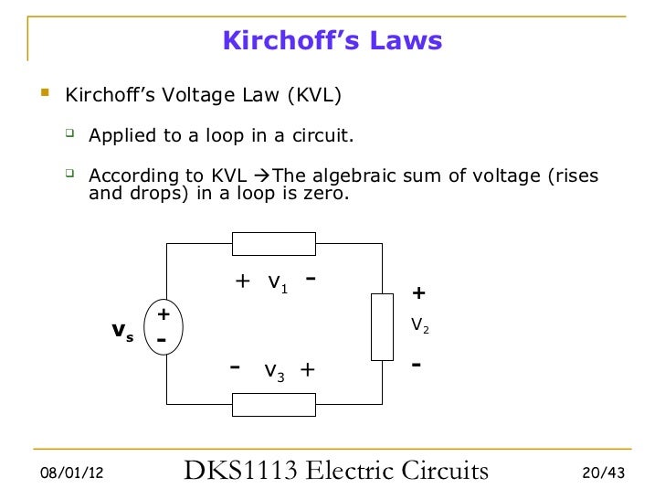 Electric circuitschapter2 Basic Laws