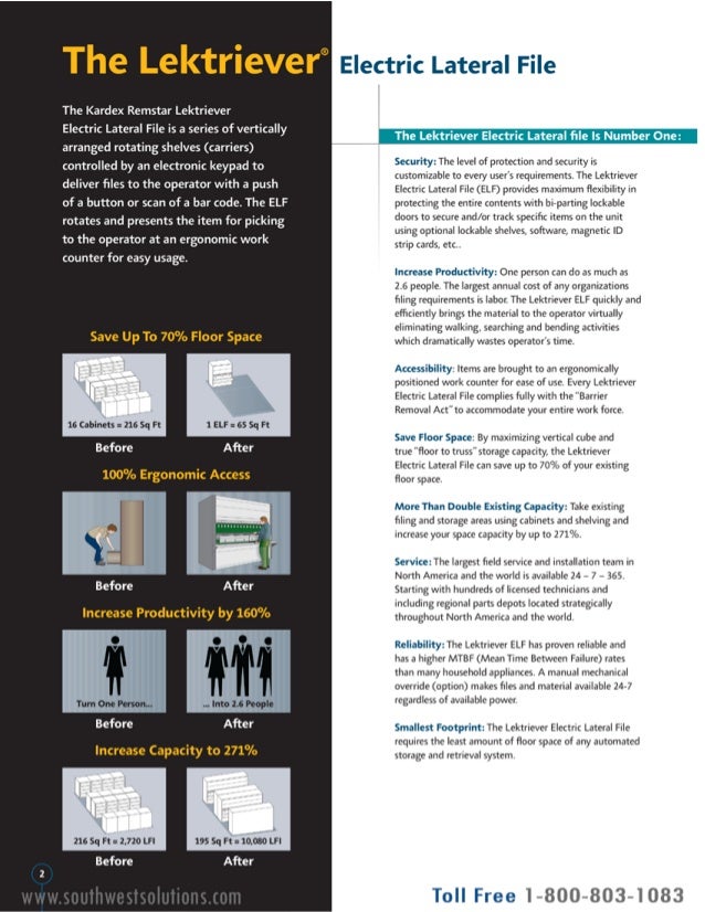 Electric Lateral Filing System