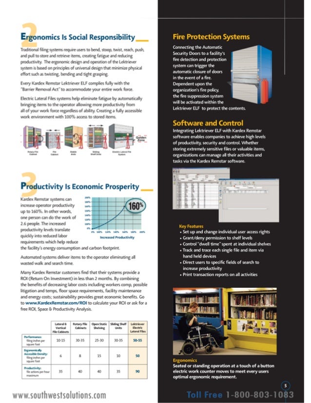 Electric Lateral Filing System