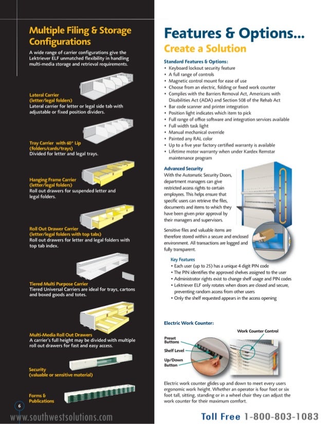 Electric Lateral Filing System